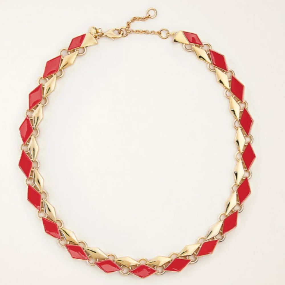 NWT Ann Taylor Geo Necklace